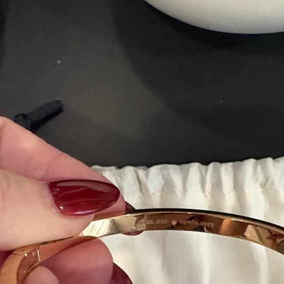 Kate Spade rose gold Bracelet with Clear Stones - Picture 2 of 4